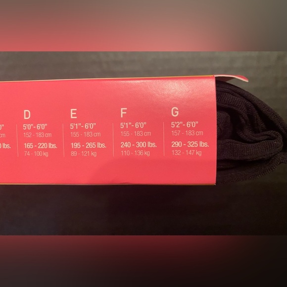 Star Power By Spanx 3 Pair Enter-Stage Patterned Ribbed Row Shaping Tights Sz G - Picture 5 of 5